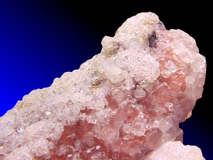 Calcite with Copper from Keweenaw Peninsula, Michigan